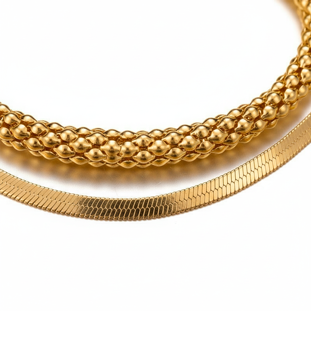 Luna Refined Chain Bracelet Trio – Premium Set