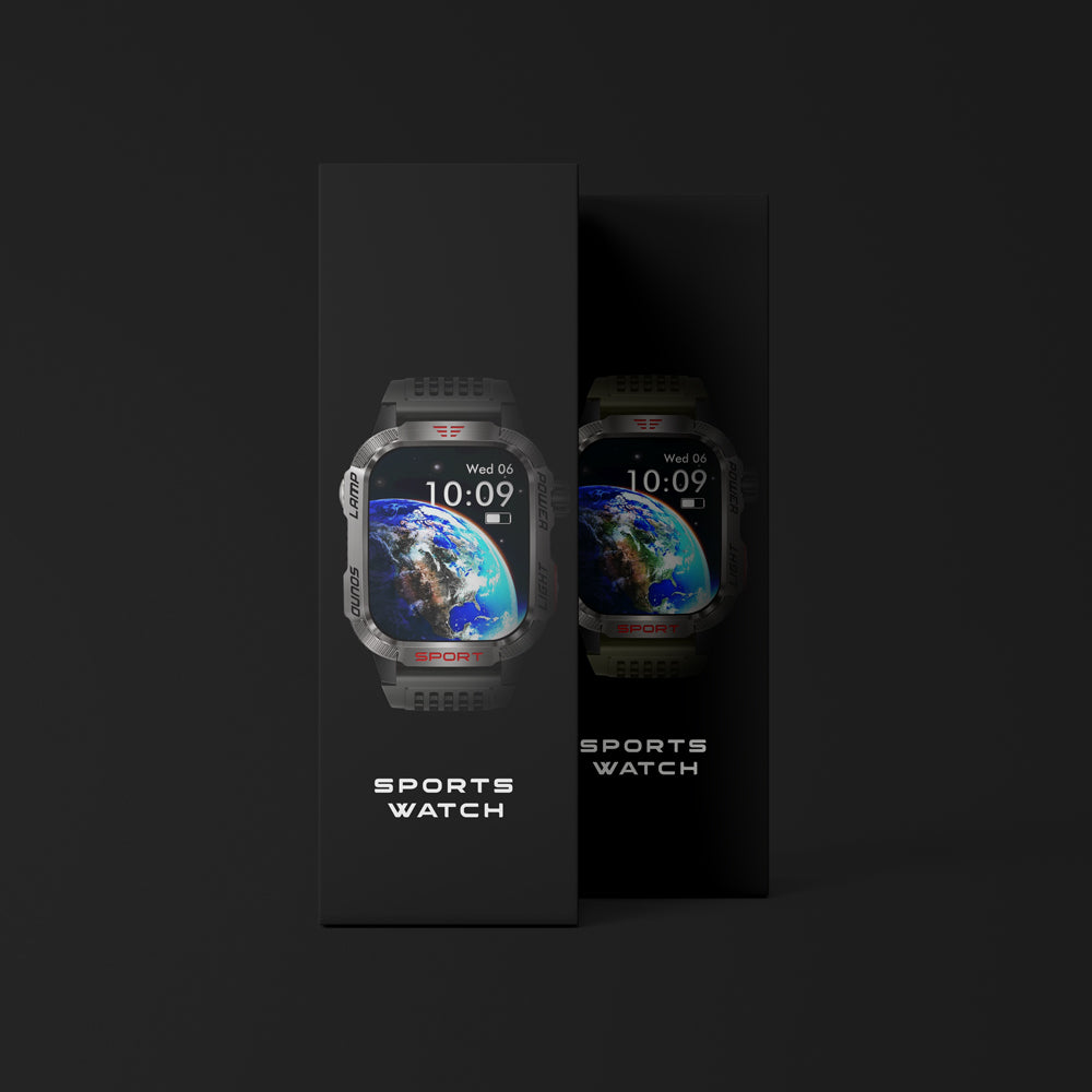 Outdoor Smart watch with Fitness Tracker & Bluetooth Calls