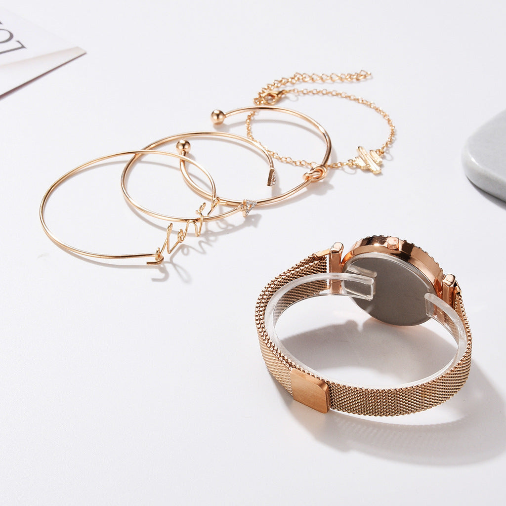 Starry Sky Women’s Magnetic Watch