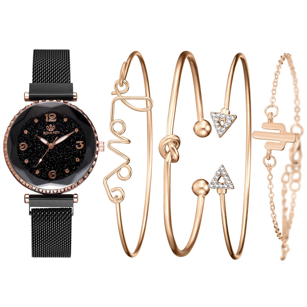 Starry Sky Women’s Magnetic Watch