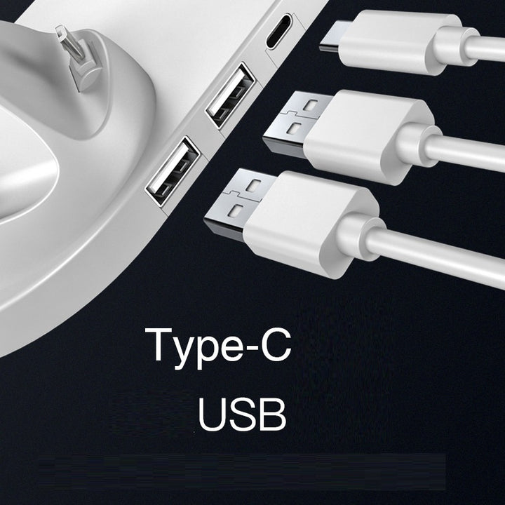 6 in 1 Dock Station – Fast Charger for iPhone, Phone and Smartwatch