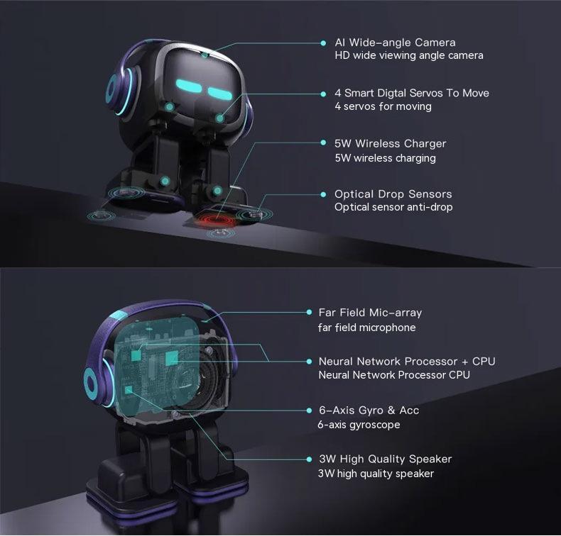 Robot Toy Desktop Voice Recognition