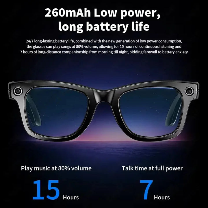 Smart Glasses W610: The Future on Your Face with AI & ChatGPT 4.