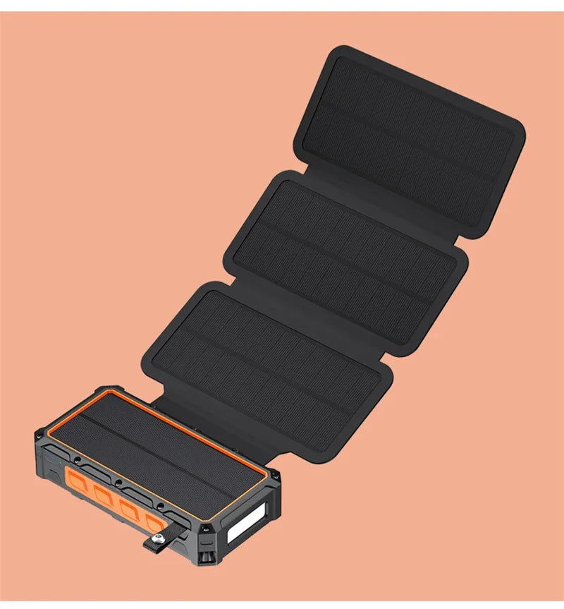 20000mAh Hand Crank Solar Power Bank