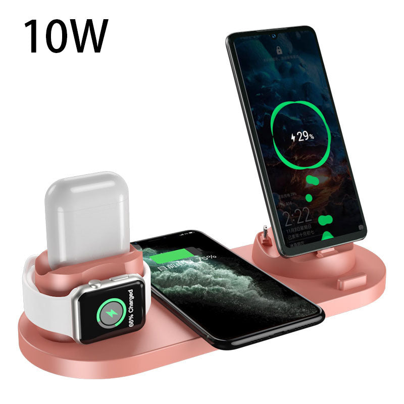 6 in 1 Dock Station – Fast Charger for iPhone, Phone and Smartwatch