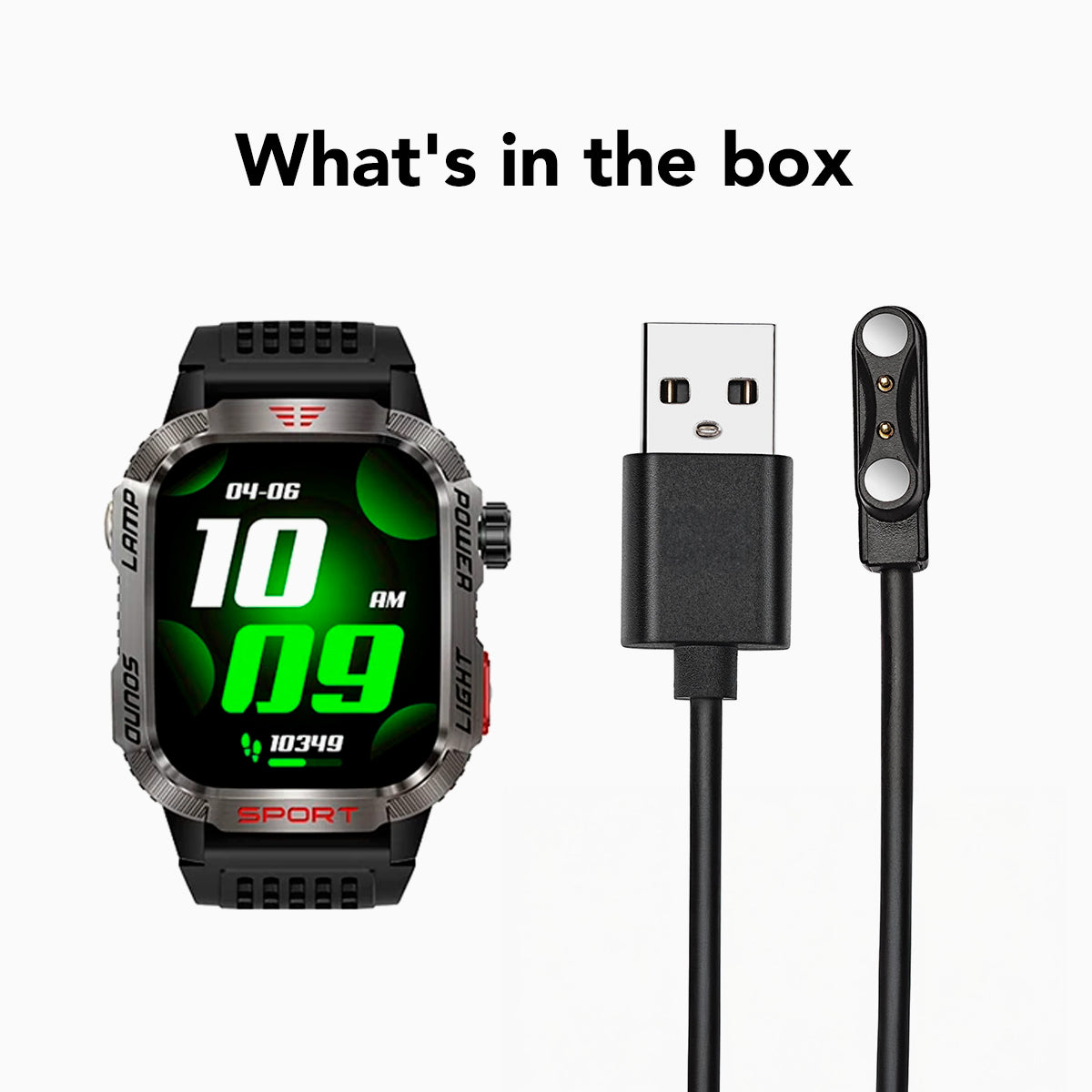 Outdoor Smart watch with Fitness Tracker & Bluetooth Calls