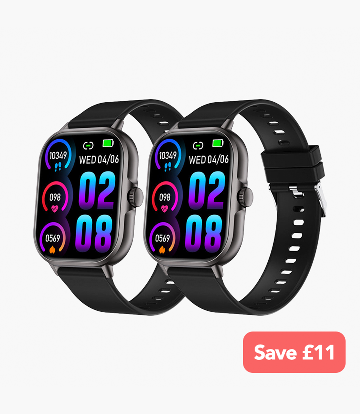 Smart Watch 2 Pro + Free Shipping – NFC, Health Tracking & HD Display