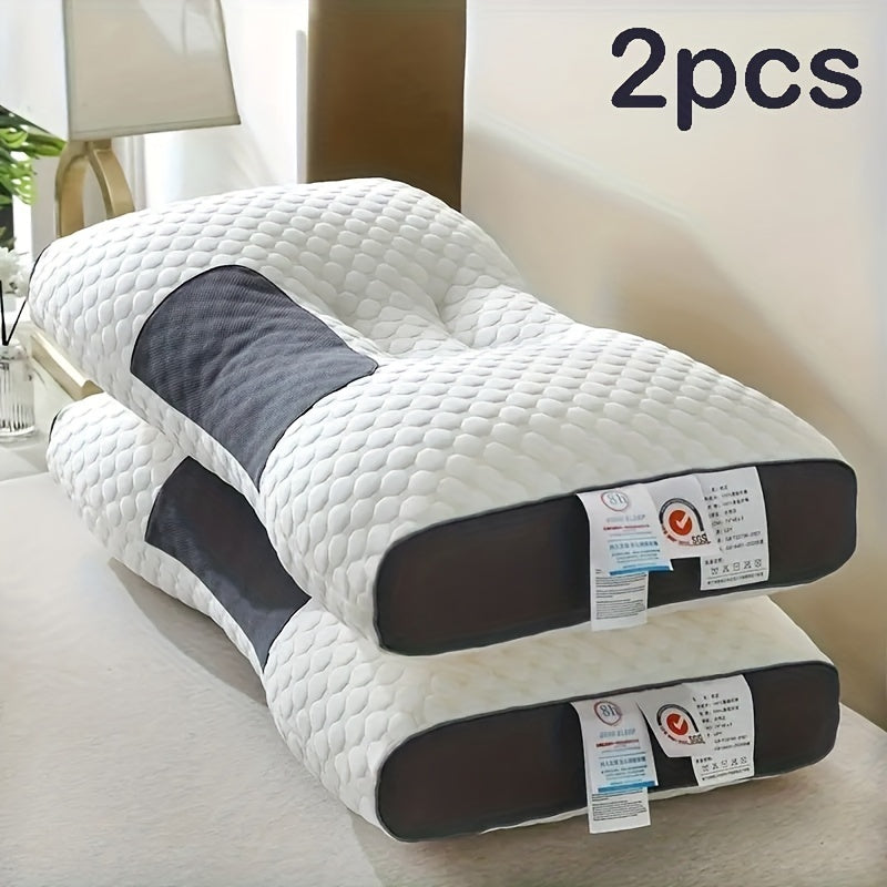Ergonomic Contoured Pillow for Gentle Supportive Sleep